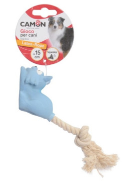 Camon Lateksowa zabawka z liną 15cm
