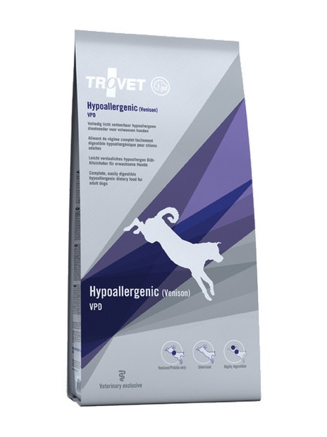 Trovet VPD Hypoallergenic Dziczyzna dla psa 10kg