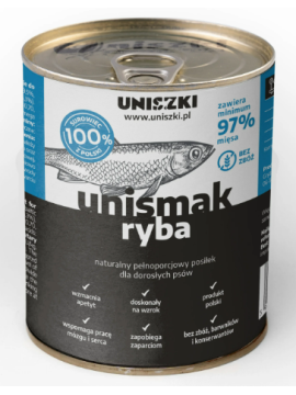 Uniszki UNIsmak ryba 800g