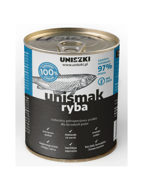 Uniszki UNIsmak ryba 800g