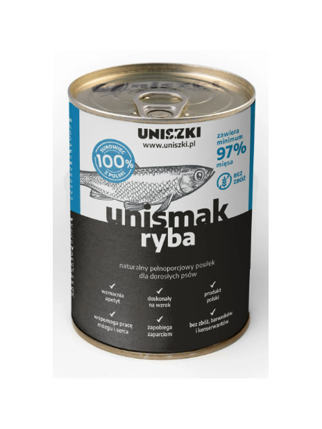 Uniszki UNIsmak ryba 400g