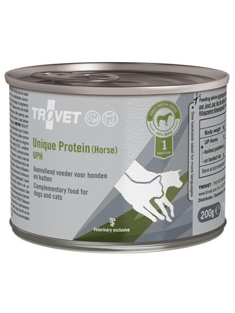 Trovet Unique Protein UPH Konina dla psa i kota puszka 200g
