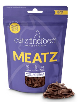Catz Finefood Meatz Essential Mix - kurczak, indyk, cielęcina 45g