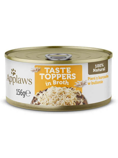 Applaws Dog Taste Toppers puszka z kurczakiem 156g