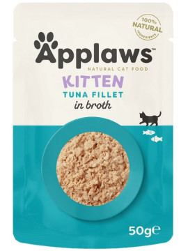Applaws saszetka dla kota Kitten Tuńczyk w rosole 50g