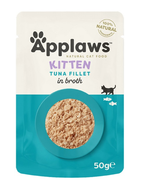 Applaws saszetka dla kota Kitten Tuńczyk w rosole 50g