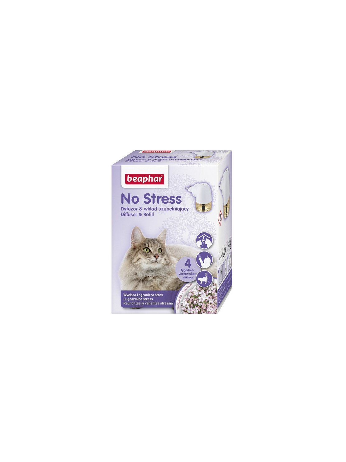 Beaphar No Stress Calming Diffuser Starter - aromatyzer behawioralny dla kotów