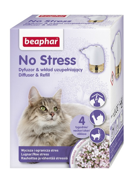 Beaphar No Stress Calming Diffuser Starter - aromatyzer behawioralny dla kotów