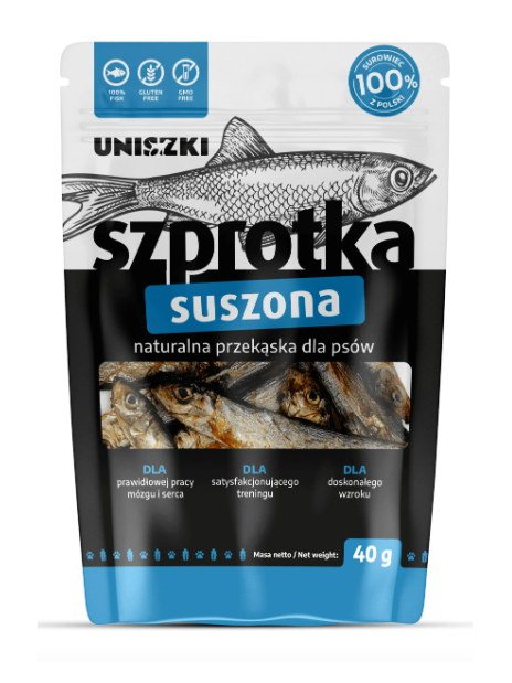 Szprotka suszona Uniszki 40g