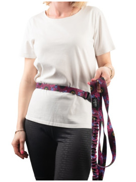 CHABA Smycz z amortyzatorem do biegania Story III M 25mm/280cm Lakota