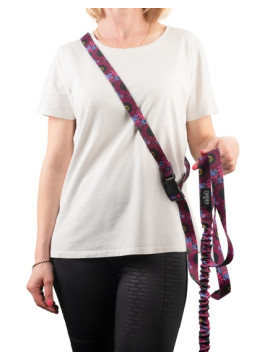 CHABA Smycz z amortyzatorem do biegania Story III M 25mm/280cm Lakota