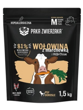 Paka Zwierzaka Seventh Heaven Wołowina z marchewką M 1,5kg