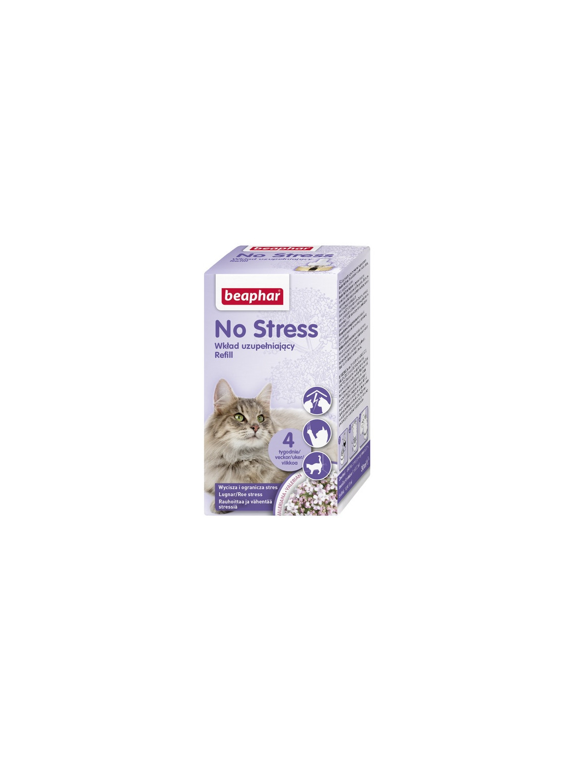 Beaphar No Stress Calming Refill - wkład do aromatyzera behawioralnego dla kotów 30ml