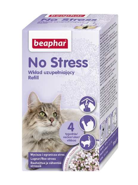 Beaphar No Stress Calming Refill - wkład do aromatyzera behawioralnego dla kotów 30ml