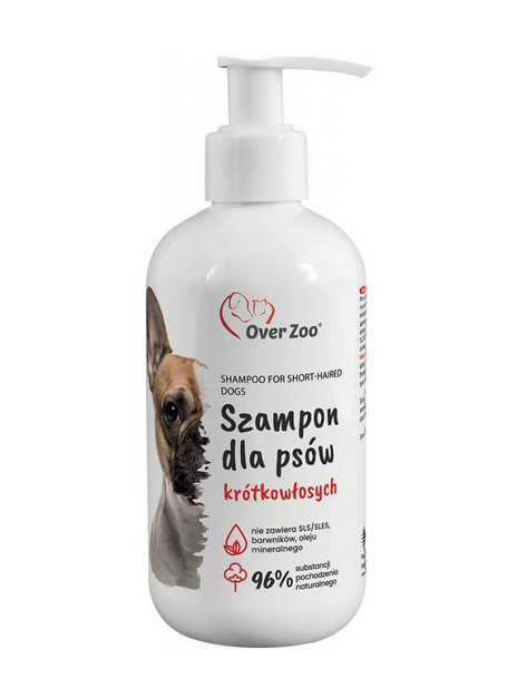 Over Zoo Szampon dla psów krótkowłosych 250ml