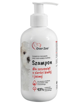 Over Zoo Szampon dla szczeniąt o jasnej/białej sierści 250ml