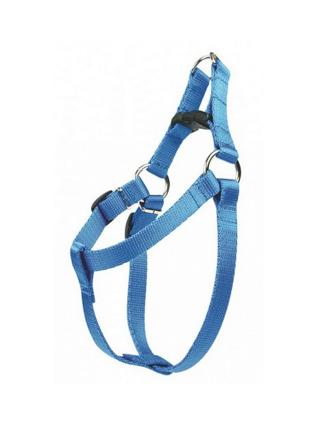 CHABA Szelki taśma regulowane nr 1 - obwód 40cm niebieskie