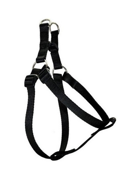 CHABA Szelki taśma regulowane nr 1 - obwód 40cm czarne