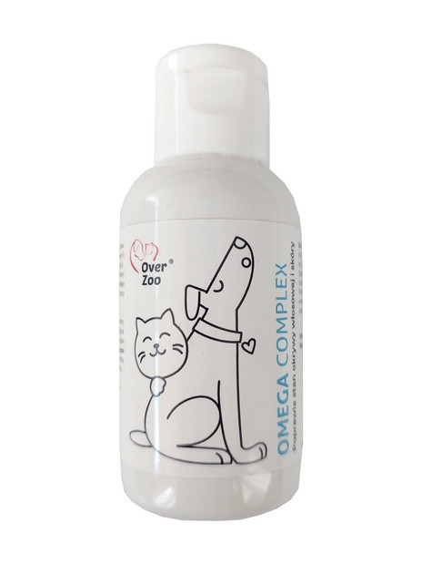 Over Zoo Omega Complex 50ml Suplement diety - poprawa sierści i skóry