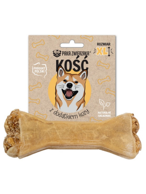 Paka Zwierzaka Kość z dodatkiem kozy XL 17cm