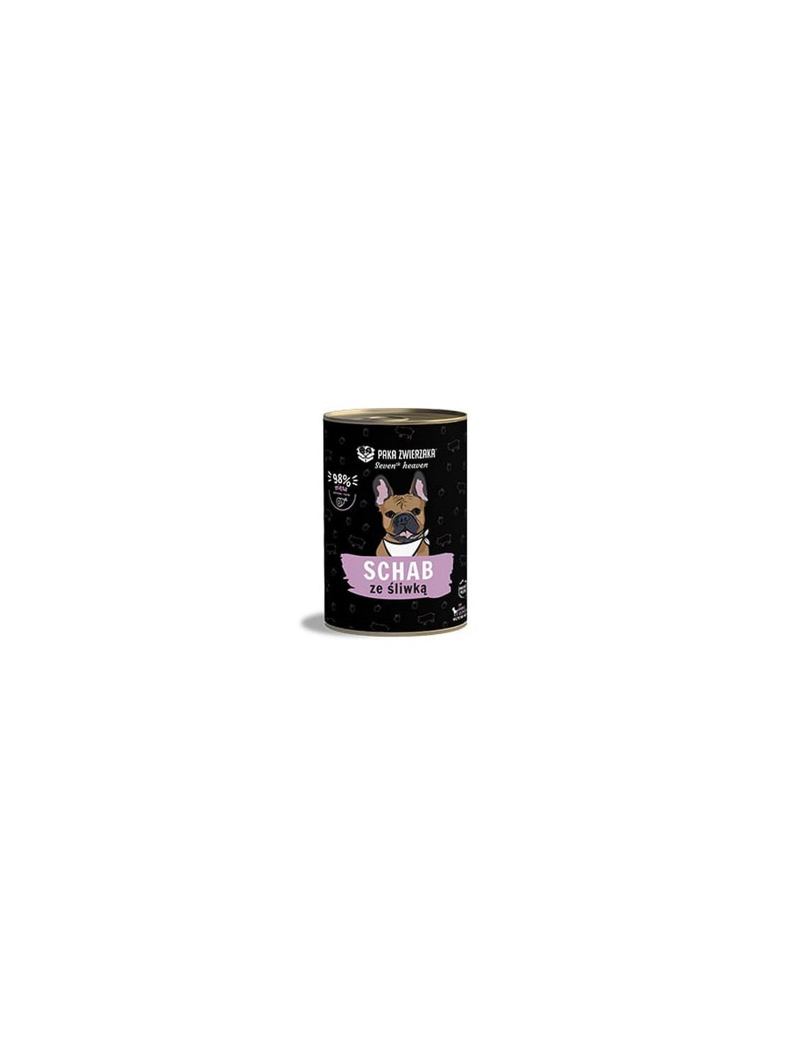 Paka Zwierzaka Seventh Heaven Pork & Plum puszka 400g