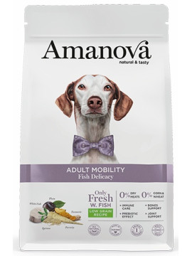 Amanova Dog Adult Mobility Fish Delicacy - biała ryba 10kg