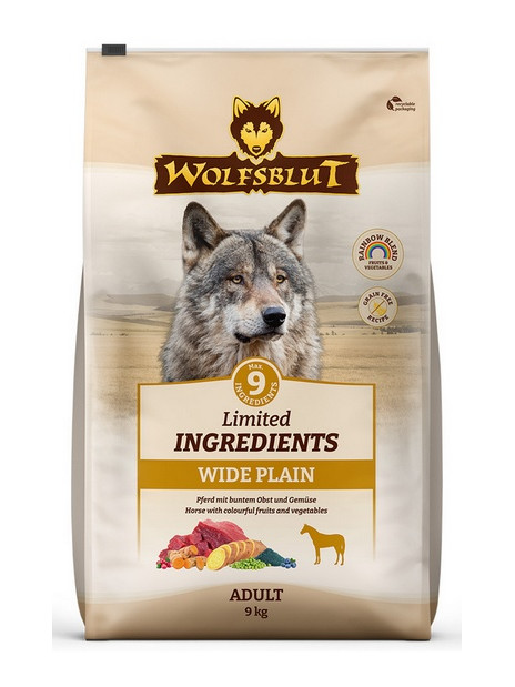 Wolfsblut Dog Limited Ingredients Wide Plain - konina i bataty 9kg