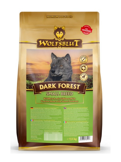 Wolfsblut Dog Dark Forest Small - dziczyzna i bataty 7,5kg