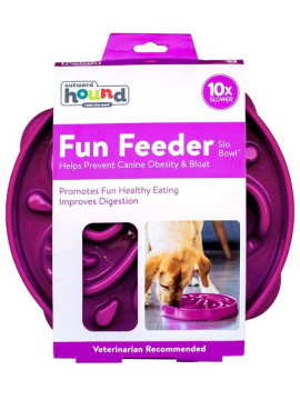 Outward Hound Fun Feeder Miska spowalniająca fioletowa [51003]
