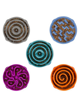 Outward Hound Fun Feeder Miska spowalniająca fioletowa [51003]