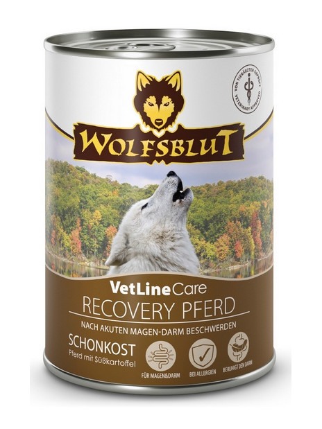 Wolfsblut Dog VetLine Care Recovery Horse - konina puszka 395g