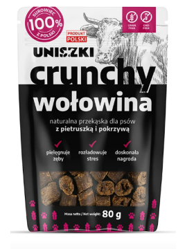 Crunchy wołowina – Pietruszka Pokrzywa Uniszki 80g
