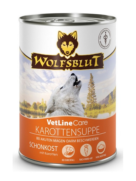 Wolfsblut Dog VetLine Care Carrot Soup - zupa marchewkowa puszka 395g