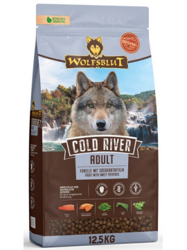 Wolfsblut Dog Cold River - pstrąg i bataty 12,5kg