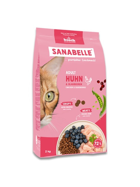 Sanabelle Adult Huhn z kurczakiem 2kg