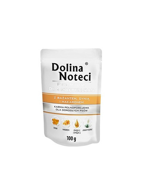 Dolina Noteci Premium Pies Bażant, dynia i makaron saszetka 100g
