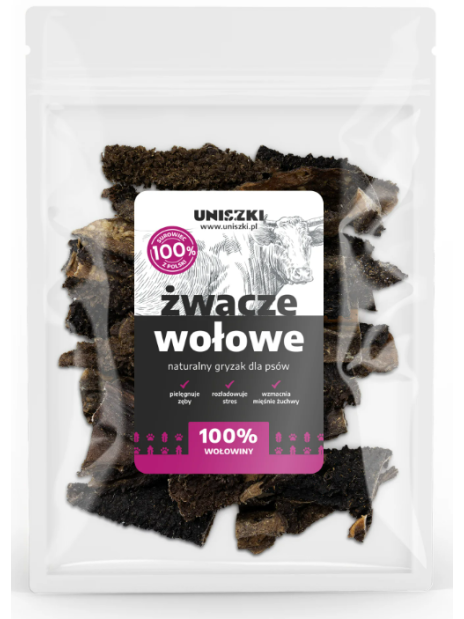 Żwacze wołowe 500g Uniszki