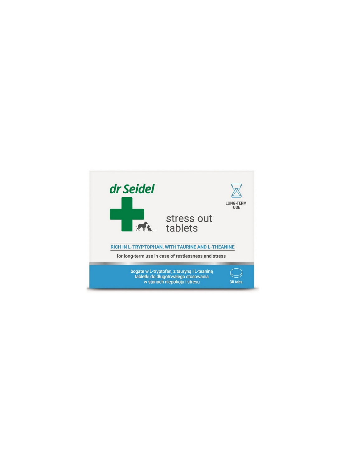 DermaPharm Stress Out dla psa i kota blister 30 tabl.