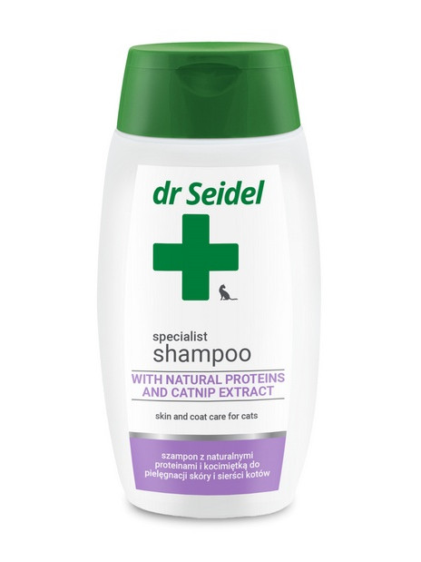 Dr Seidel Proteinowy szampon dla kotów 220ml