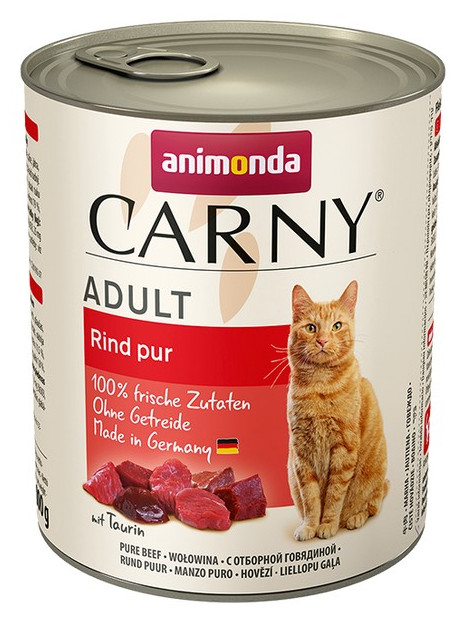 Animonda Carny Adult Wołowina puszka 800g