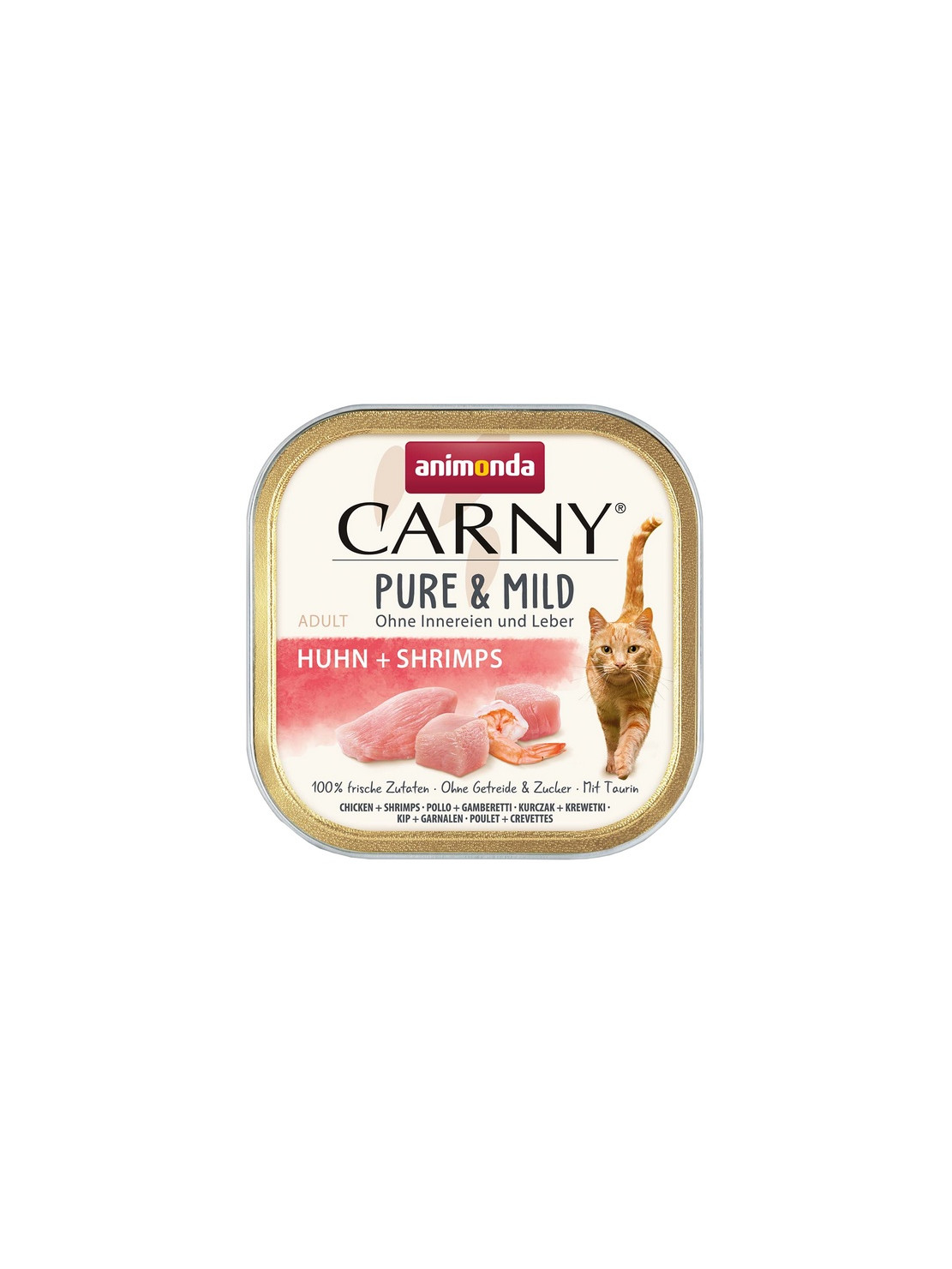 Animonda Carny Pure & Mild Kurczak + Krewetka tacka 100g