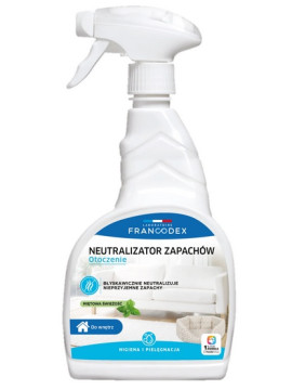 Francodex Neutralizator zapachu dla psa i kota do wnętrz spray 750ml