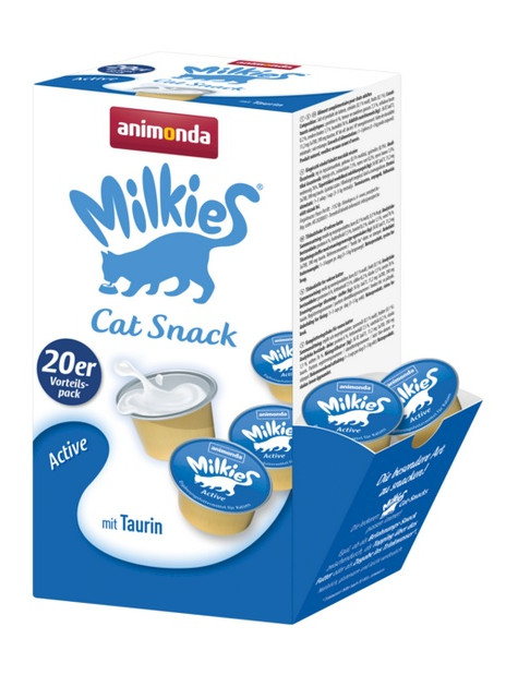 Animonda Kot Milkies Active 20x15g