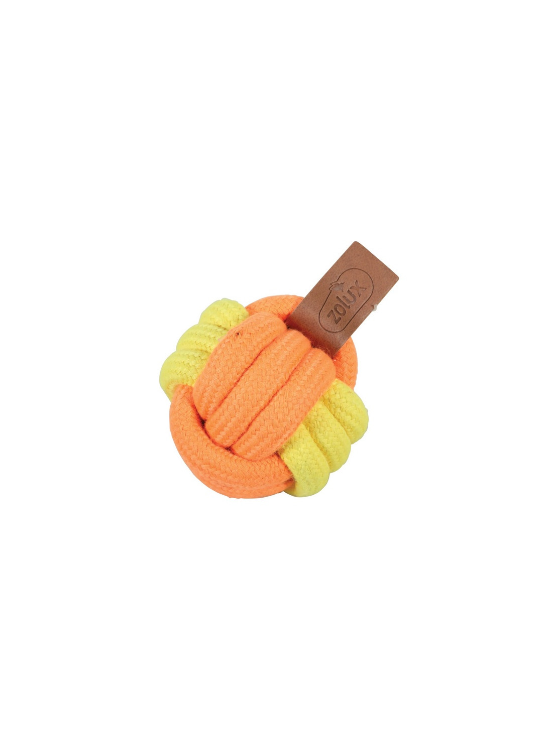 Zolux Zabawka dla psa do aportowania piłka sznurowa Twist 6cm