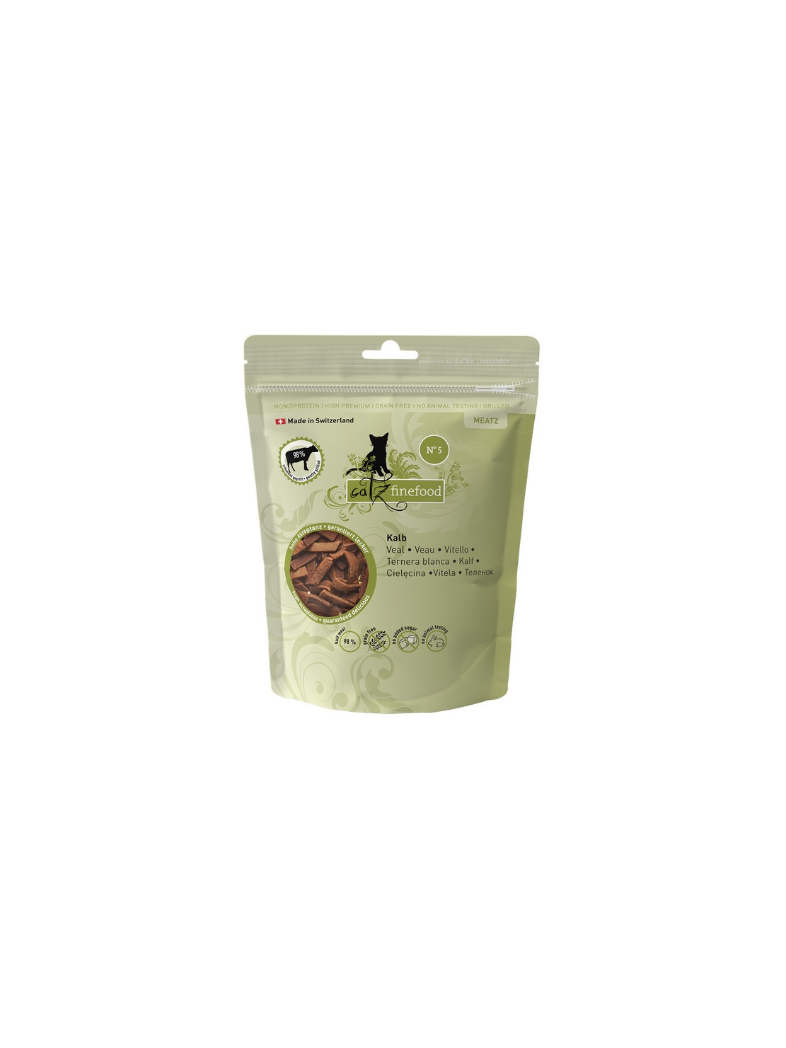 Catz Finefood Meatz N.05 Cielęcina 45g