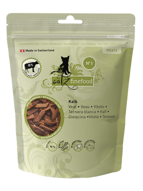 Catz Finefood Meatz N.05 Cielęcina 45g