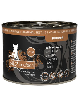 Catz Finefood Purrrr N.109 Dzik puszka 200g