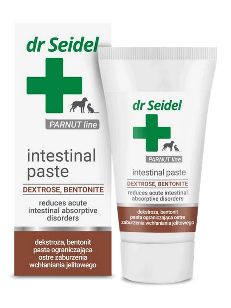 Dr Seidel Intestinal Paste - na zaburzenia wchłaniania jelitowego dla psów i kotów tubka 40g
