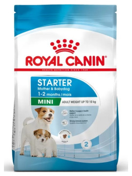 Royal Canin Mini Starter Mother&Babydog karma sucha dla szczeniąt do 2 miesiąca i suk karmiących ras małych 1kg