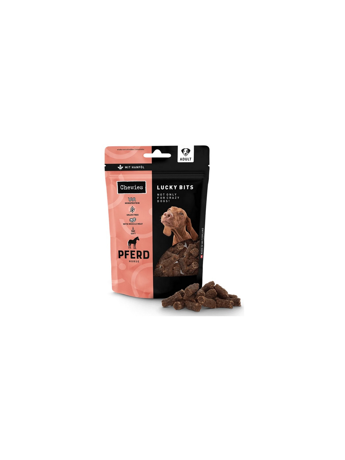 Chewies Lucky Bits Adult Konina 80g